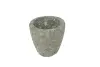 Product image 1 of the product “Planter, round, smooth, natural stone (Basanite), stonemasonry ”